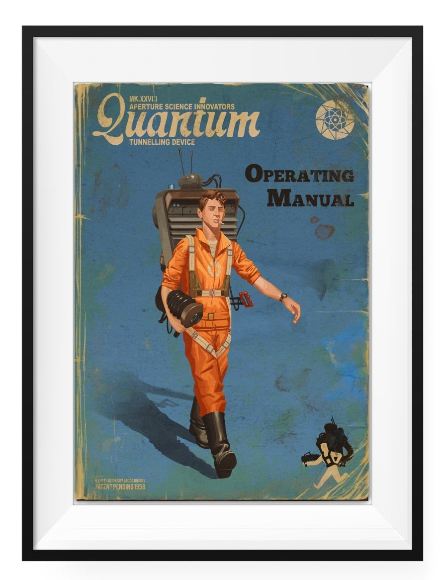 Quantum Tunneling Device - Art Print - GAMETEEUK