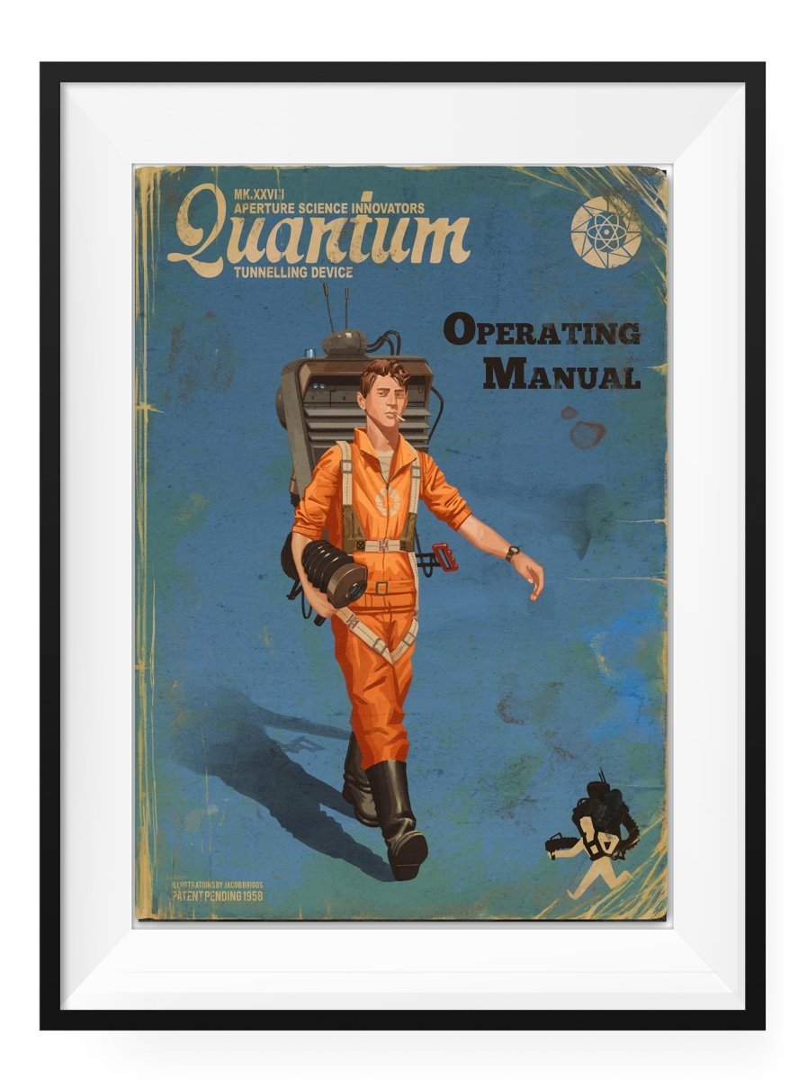 Quantum Tunneling Device - Art Print - GAMETEEUK