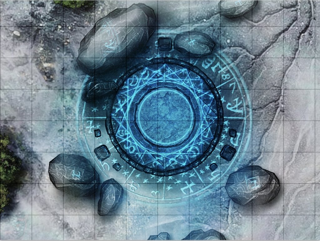 Quartz Summoning Circle - Digital Map - GAMETEEUK