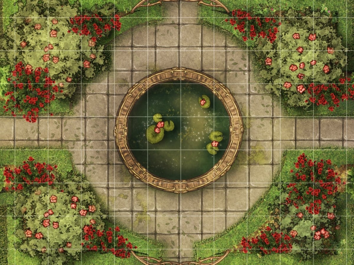 Queen's Garden - Digital Map - GAMETEEUK