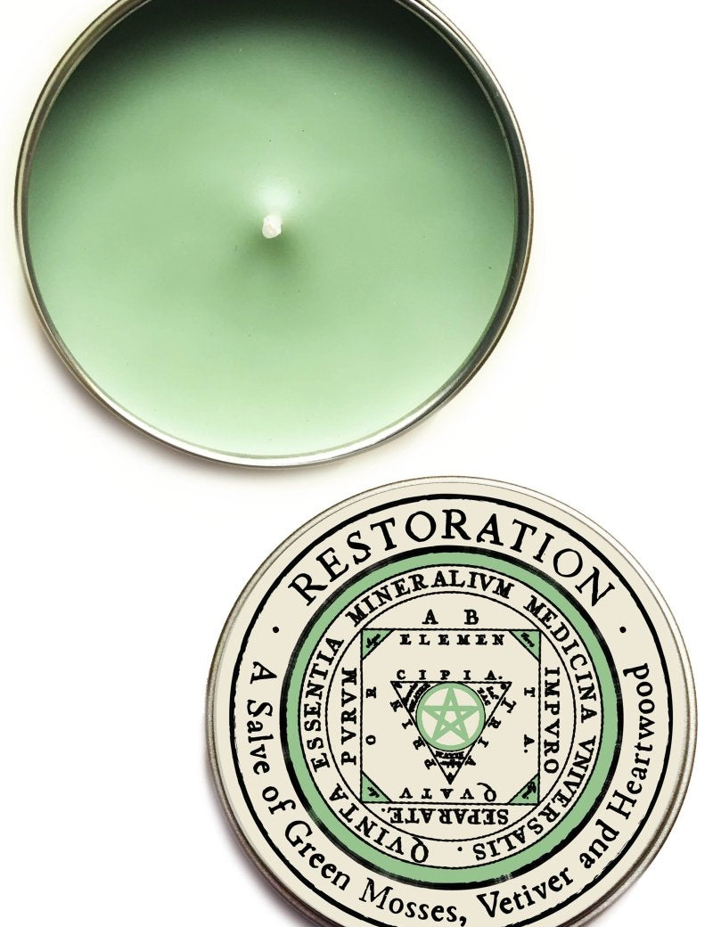 Restoration - Large Tin Candle - GAMETEEUK