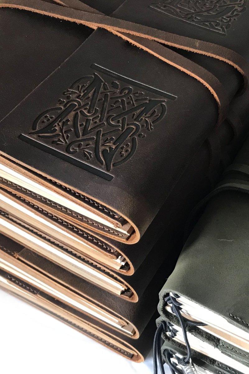 Sample Sale - Leather Gaming Notebooks - GAMETEEUK