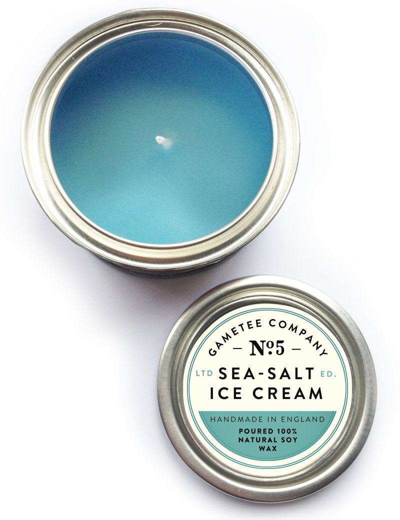 Sea Salt Ice Cream - Gaming Candle - GAMETEEUK