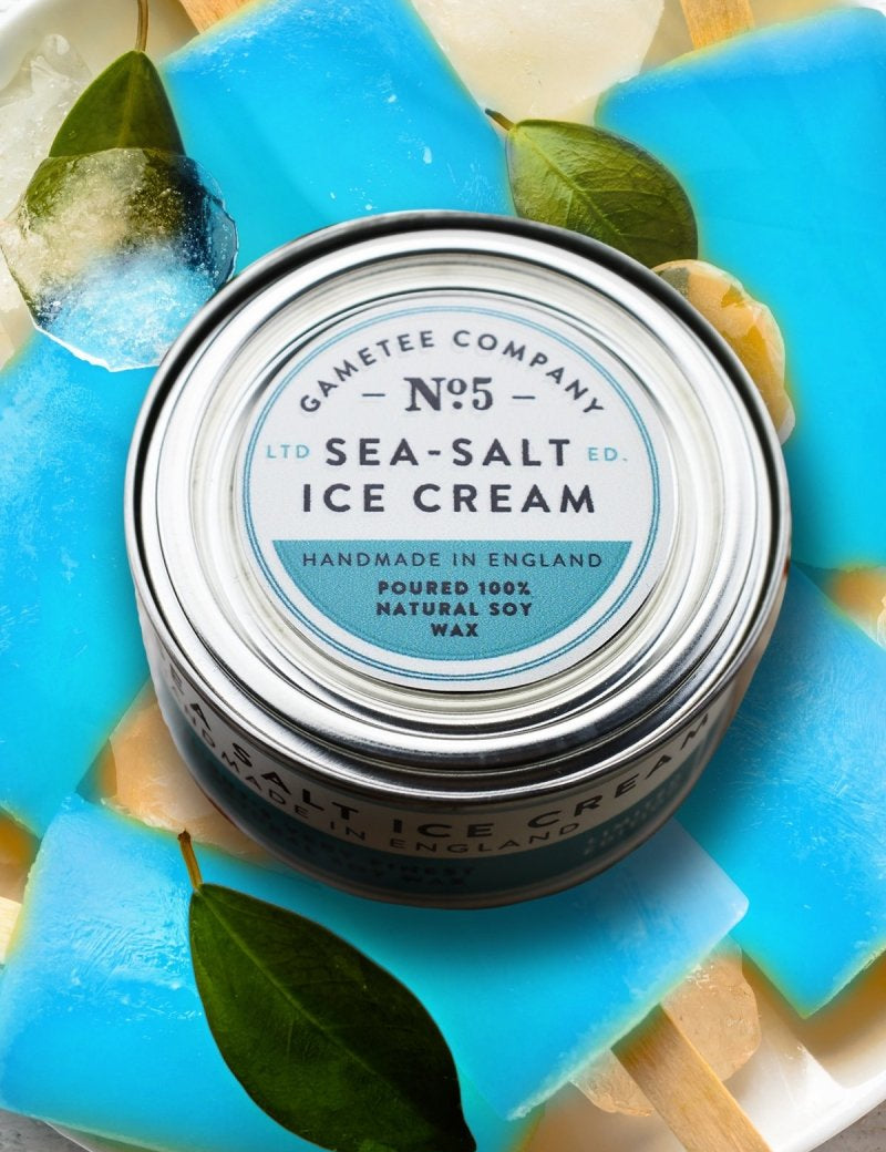 Sea Salt Ice Cream - Gaming Candle - GAMETEEUK