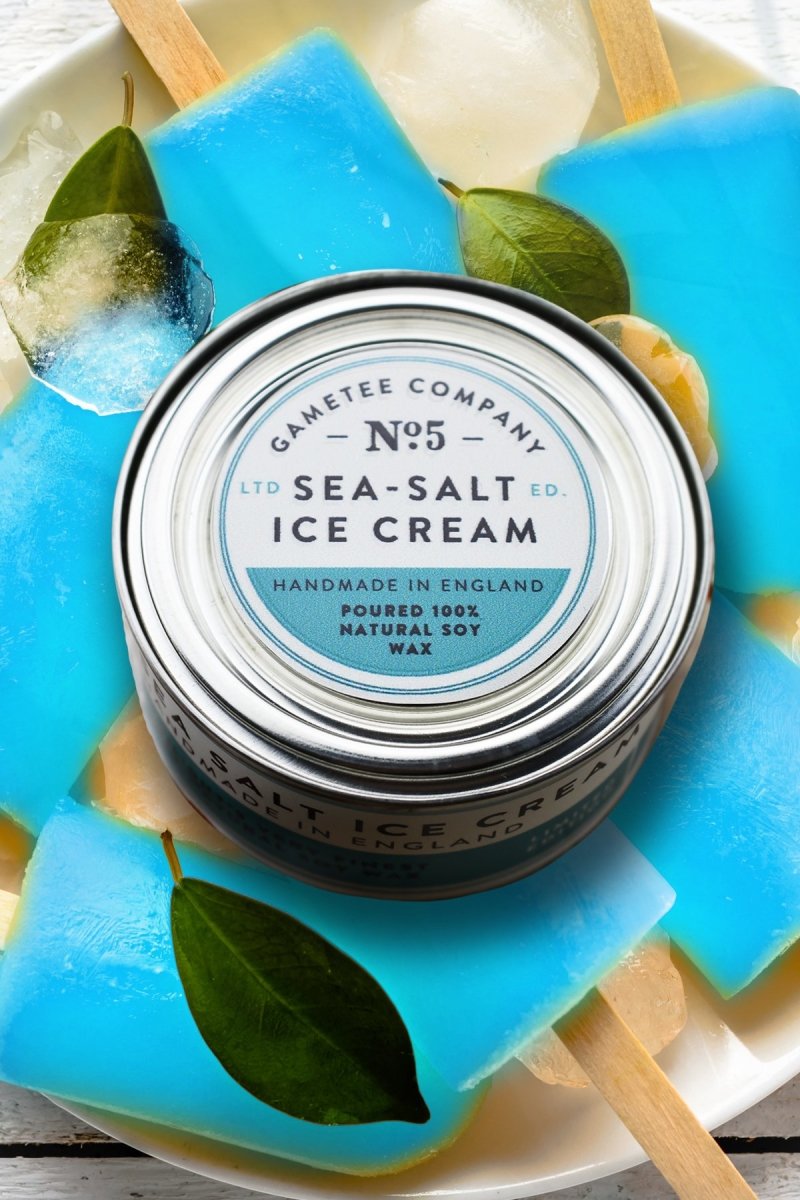 Sea Salt Ice Cream - Gaming Candle - GAMETEEUK