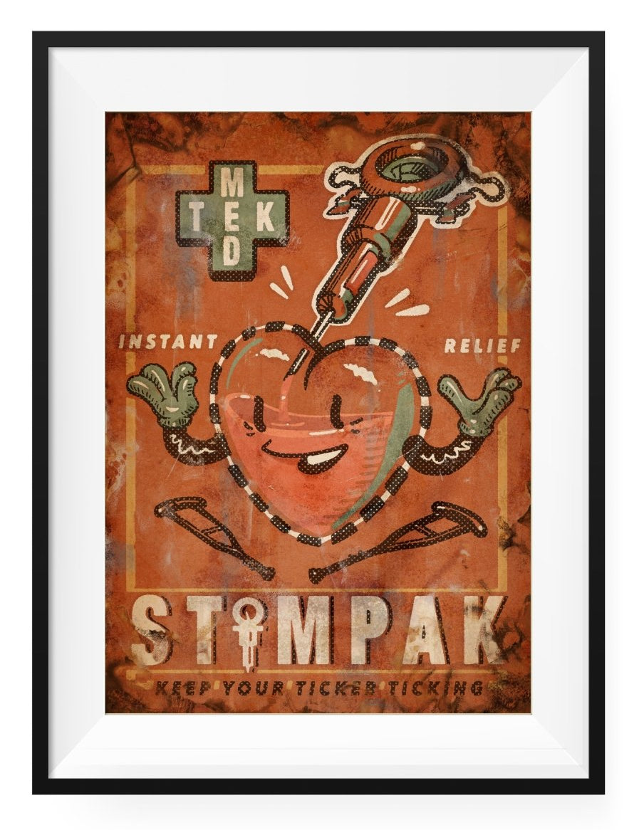 Stimpak - Art Print - GAMETEEUK