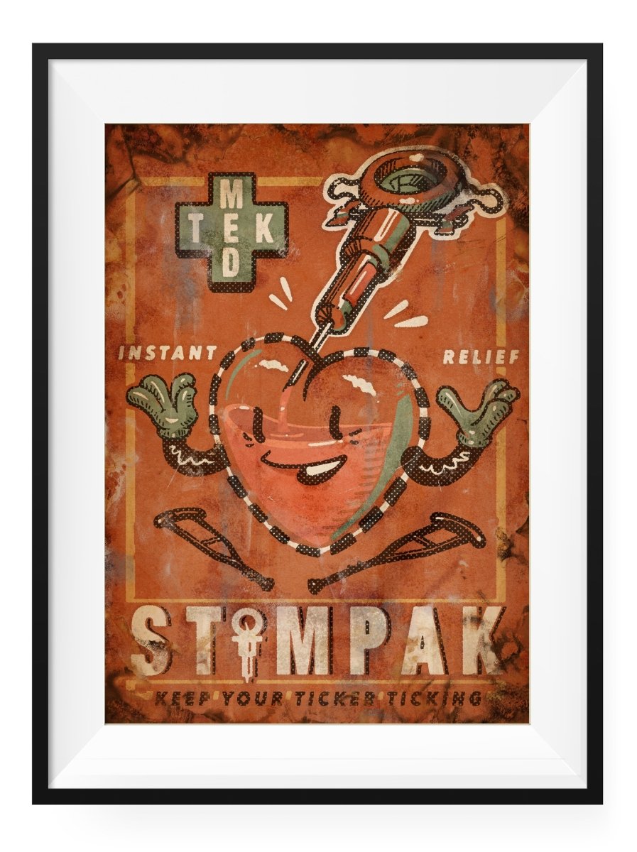 Stimpak - Art Print - GAMETEEUK