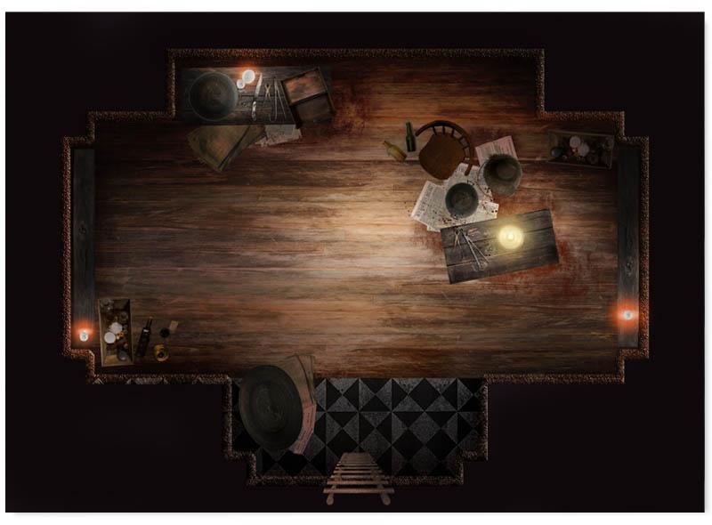 Suspicious Cellar - Digital Map - GAMETEEUK