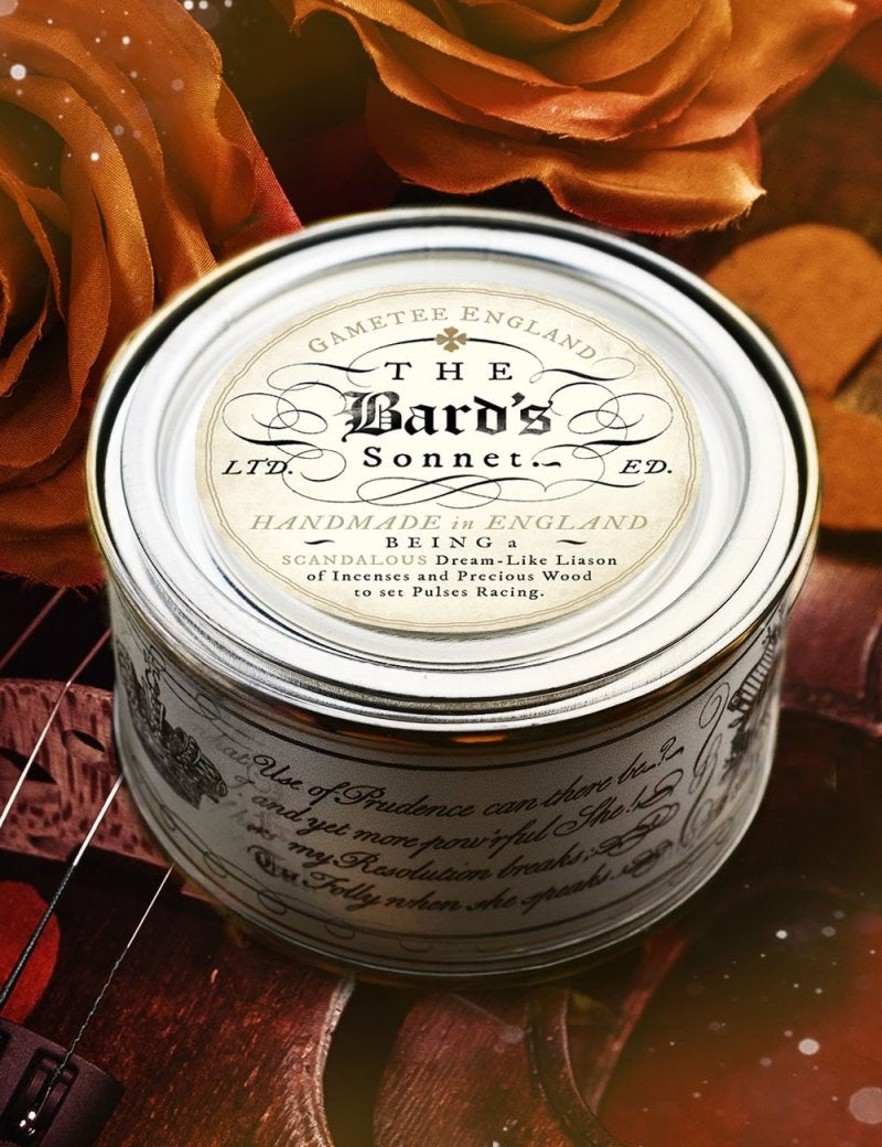 The Bard's Sonnet - Luxury Candle - GAMETEEUK