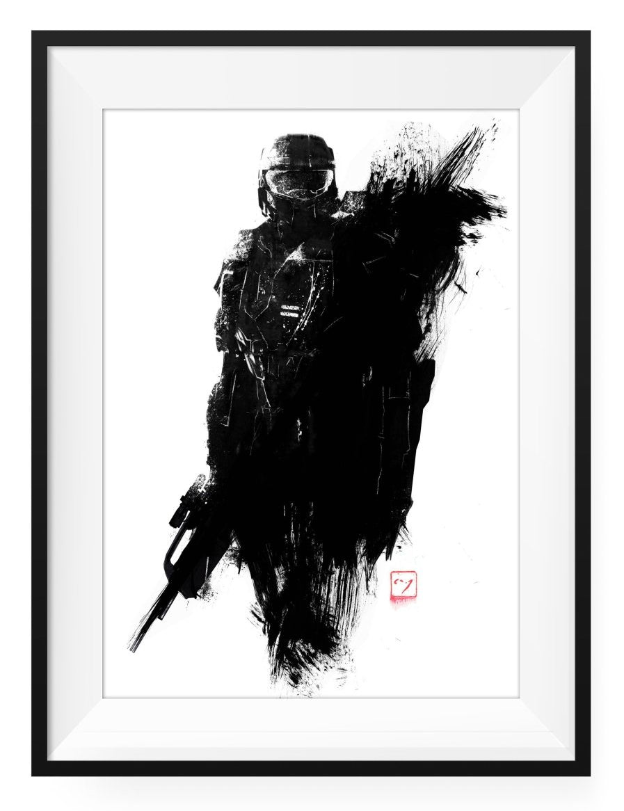 The Chief - Art Print - GAMETEEUK