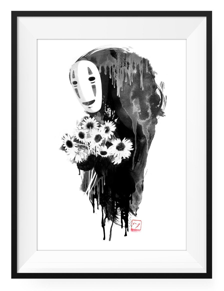 The Faceless - Art Print - GAMETEEUK