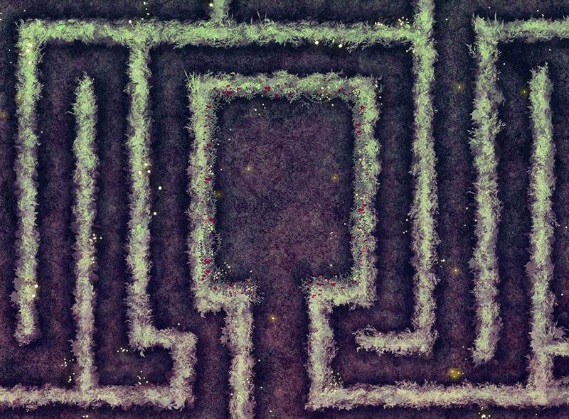 The Queen's Maze - Digital Map - GAMETEEUK