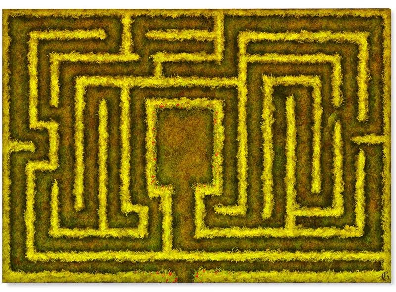 The Queen's Maze - Digital Map - GAMETEEUK