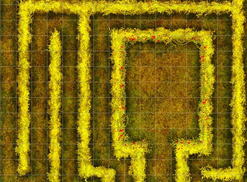 The Queen's Maze - Digital Map - GAMETEEUK