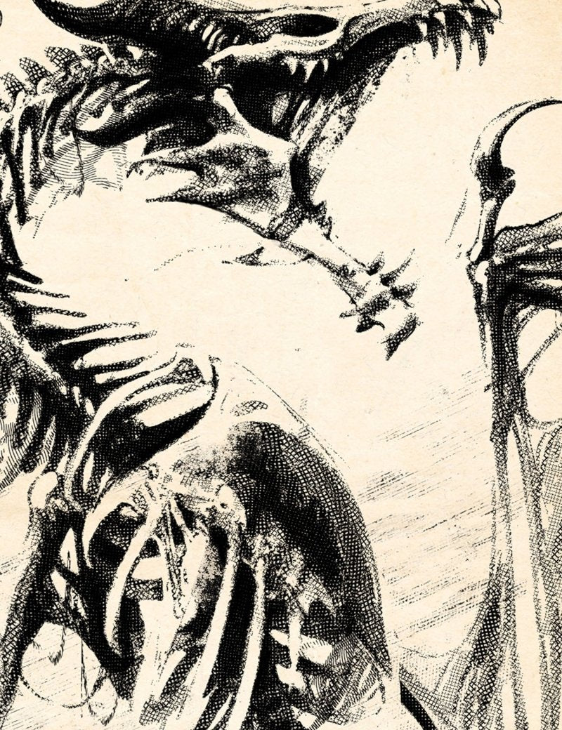 The Undead - Dragon Art Print - GAMETEEUK