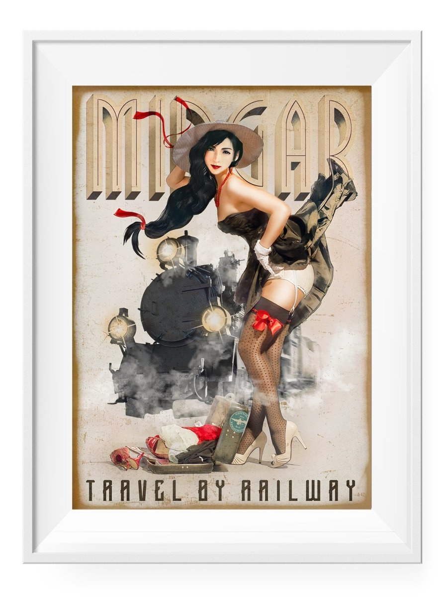Travel by Railway - Art Print - GAMETEEUK