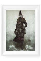 Vermintide - Witch Hunter Lithograph - GAMETEEUK
