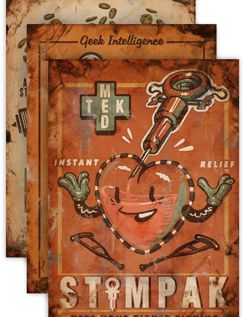 Wasteland Medical - Art Print Pack - GAMETEEUK